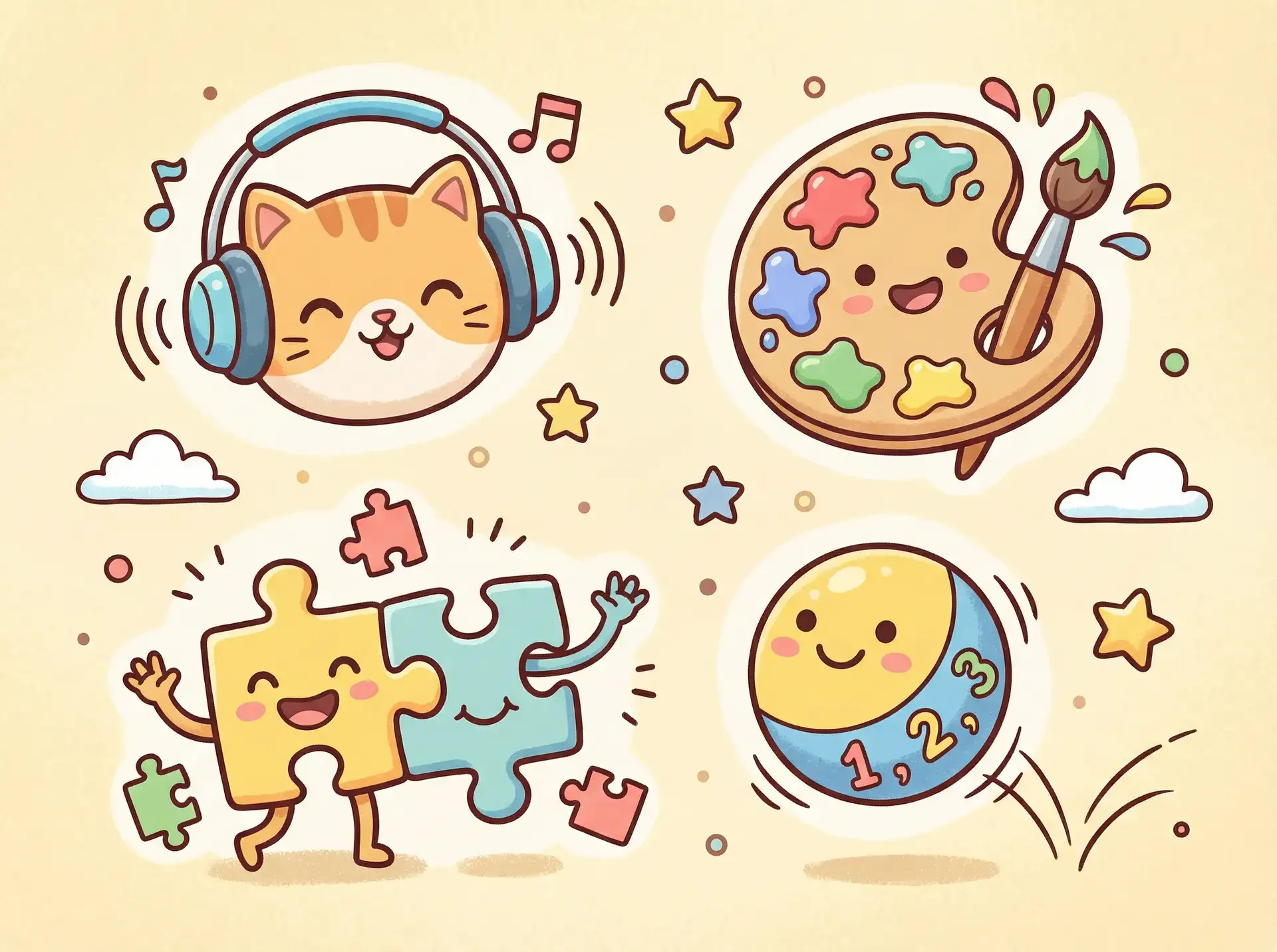 小朋友的手工作品 - 吉林东丰爆炸 益智创作